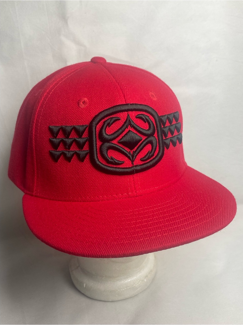 Mauibuilt Maui Built Hawaii Tribal Hat Red Black Adjustable SnapBack Cap